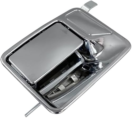 HUYILUN0104 Manija de puerta exterior cromada para el lado del conductor, compatible con Ford Super Duty F250 F350 F450 F550 F650 F750