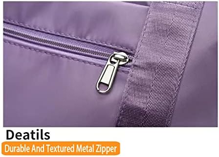 Large Capacity Pink Foldable Travel Duffel Bag for Men Women Sport Gym Tote Bag Oxford Fabric Weekender Bag Waterproof Workout Shoulder Bag(Pink) 7 Large Capacity Pink Foldable Travel Duffel Bag for Men Women Sport Gym Tote Bag Oxford Fabric Weekender Bag Waterproof Workout Shoulder Bag(Pink)