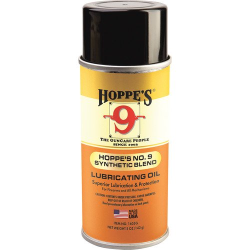 Hoppe s No. 9 Synthetic Blend Lubricating Gun Oil, 5-Ounce