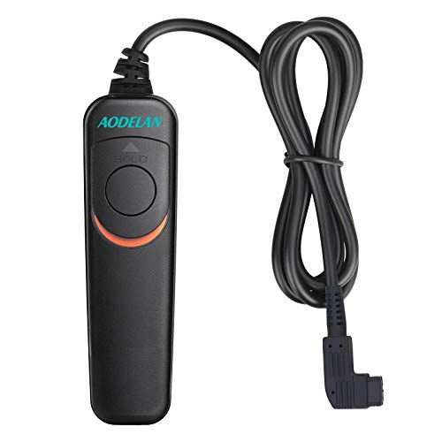 AODELAN RS-S6 Wired Shutter Remote Control Cord Shutter Release Cable for Sony a99, a77, a67, a65, a57, a55, a37, a35, a33, a900, a850, a700, a580, a560, a550, a500, a450, a400.Replaces Sony RML1AM