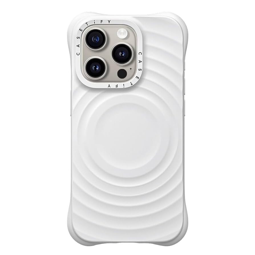 【即日発送】CASETiFY 白スマホケース　iPhone15pro Amazon.co.jp: CASETiFY iPhone 15 Pro用 ケース ホワイトケース