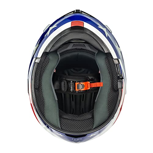 Vcan Vx28 Full Face Modular Flip-Up Motorcycle Helmet Ece & Dot Approved, Coolmax Cheek Pad & Otg Ready #TOP5