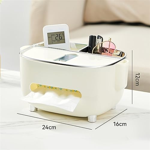 SPYKEY Caixa de lenços Storage Organization For Living Room Bedroom, Desktop Paper Storage Container