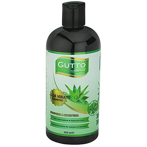 Gutto - Shampoing à l'Aloe Vera - Prévient la chute de cheveux & Hydrate Cover