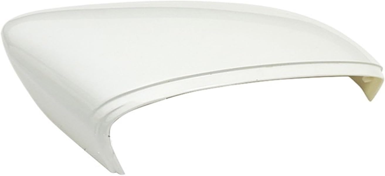 Car Rear Mirror Cover Shell Cap Compatible For VW Compatible For Jetta MK6 2011-2018 Passat B7 2011-2015 Beetle 2012-2019 5C6857537A 5C6857538A(Black cover Right) (White cover Left)