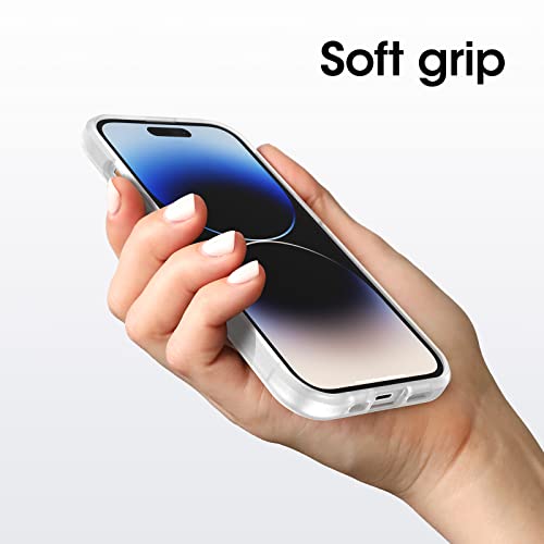 OtterBox iPhone 14 Pro Max (ONLY) Prefix Series Case - CLEAR , ultra-thin, pocket-friendly, raised edges protect camera & screen, wireless charging compatible by OtterBox - Used condition - Image 5