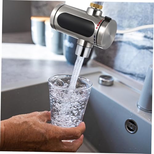 Chauffe-eau sans réservoir Toddmomy robinet eau chaude instantanée LED