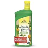 Neudorff Azet Zitrusdünger und mediterraner PflanzenDünger 1L flüssig - 100% natürlicher Zitronenbaum Dünger mit Extra Eisen für aromatische Zitronen, Orangen und Oliven