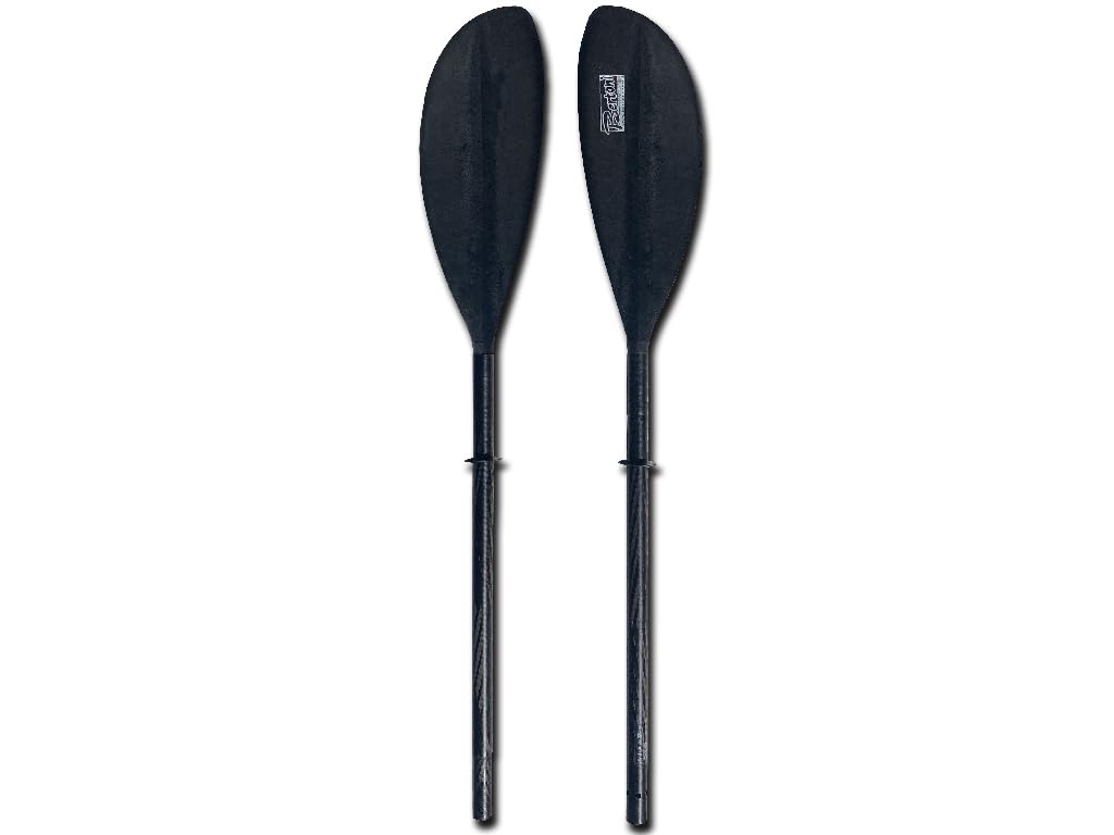 Pagaia Kayak Bertoni PRO Carbon-2 220 cm. Divisibile in 2 Parti Carbonio e Policarbonato