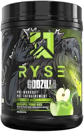 "RYSE Up Supplements" Godzilla Pre Workout | Intense Pumps, Energ...