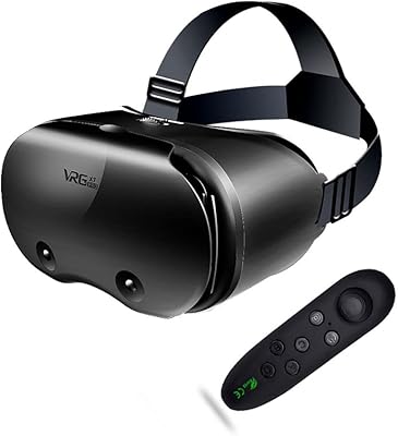 VR Headset, 3D Virtual Reality Headset VR Accessories for Movies and Games VR Glasses for iPhone & Android Phone,Best Virt...