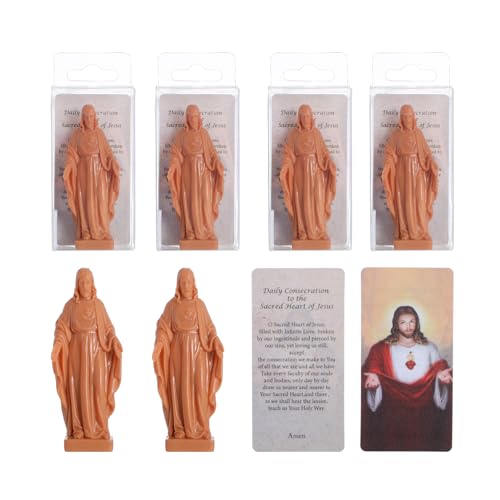 Figuras pequeñas de Jesús KOMI 6 piezas 3 pulgadas miniatura 1
