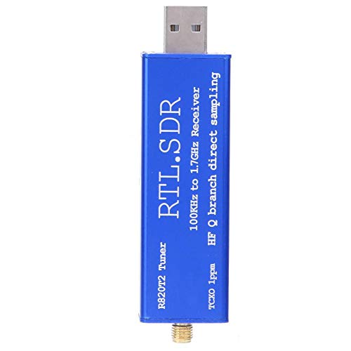 Récepteur récepteur du tuner 100 KHz-1,7 GHz Récepteur USB UHF VHF RTL-SDR RTL2832U + Chipset R820T2