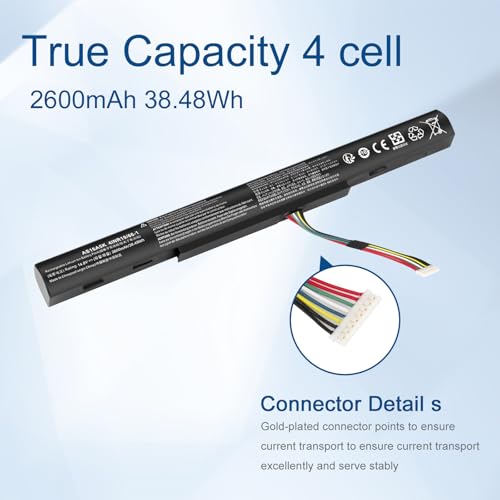 Batterie AS16A5K pour Acer Aspire E15 E5-575G afin d'éviter les coupures de courant - 4