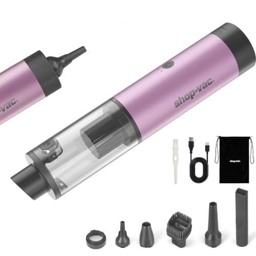 Shop-Vac S4 Mini Cordless Car Vacuum (15,000 Pa, 20-min runtime)