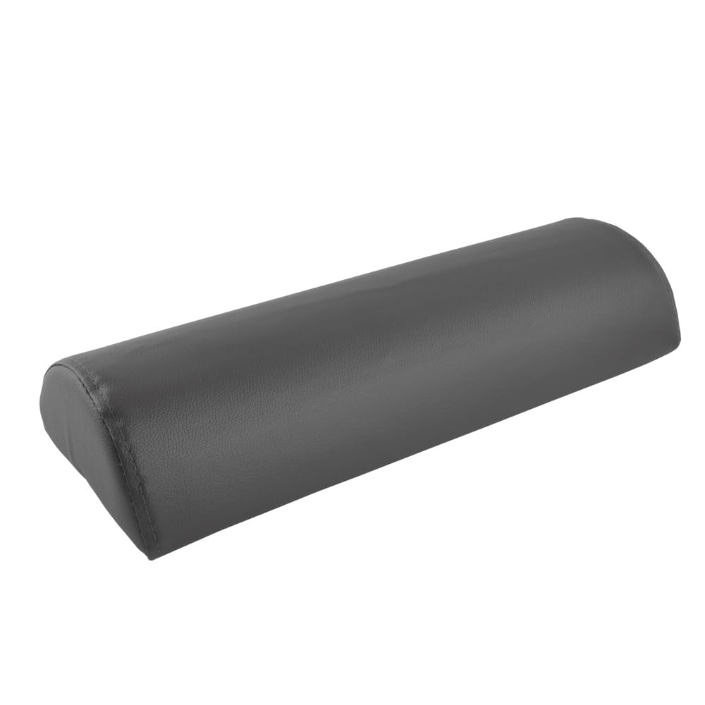 Teqler T-125804SW Cuscino di posizionamento semicilindrico, 40 x 22 x 11 cm, nero