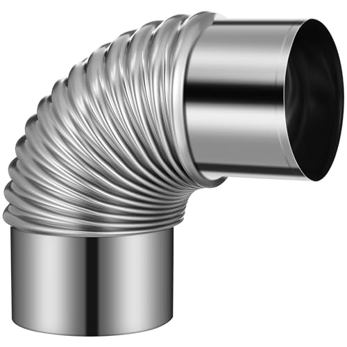 Ipetboom Conducto de Chimenea de Acero Inoxidable