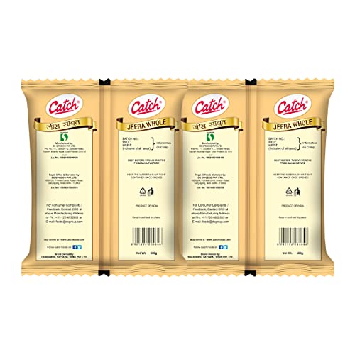 Image of Catch Whole Jeera (Cumin) Seed 500 GMS - Pack of 2(1000 GMS) - Whole Pack