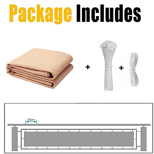 Voile d'ombrage opaque anti-UV pour préserver votre intimité - 7