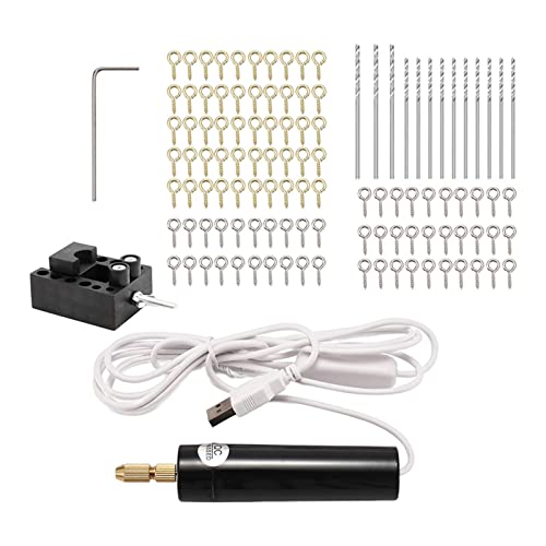 Image of SYDL Mini Electric Corded Hand Drill Kit and Bits for Jewelry Making Plastic Tool| Drill Bits| Tools