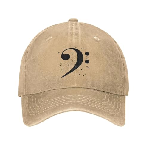 Casquette haute qualité broderie musique élégante et ajustable