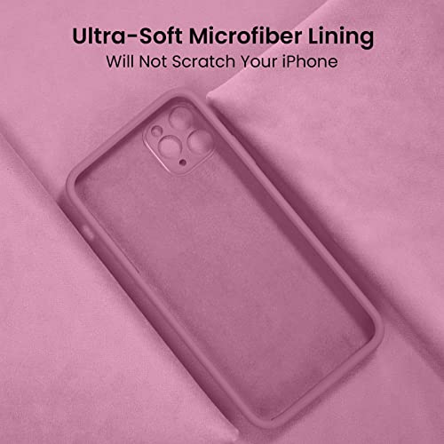 Image of FireNova Designed for iPhone 13 Pro Max Case, Silicone [Camera Protection] Phone Case, Soft Anti-Scratch Microfiber Lining Inside, 6.7 inch, Lilac Purple