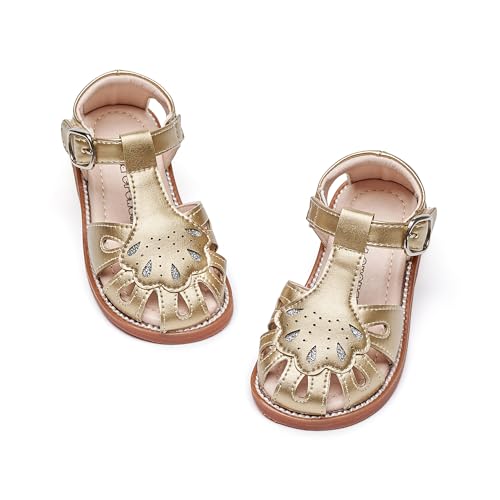 Image of Kiderence Toddler Girls Sandals Little Girls Kids Summer Shoes Toddler Sandals