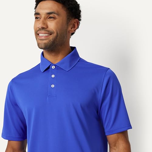Image of Amazon Essentials Men's Regular-Fit Quick-Dry Short-Sleeve Golf Polo Shirt