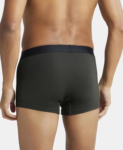 Image of Jockey IC25 Men Tencel Micro Modal Cotton Elastane Stretch Solid Trunk with Natural StayFresh Properties