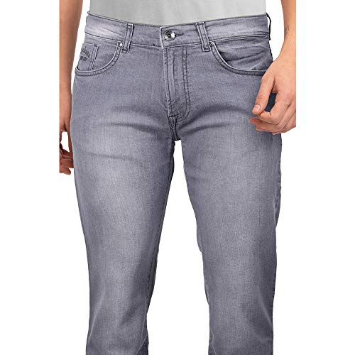 Image of Pepe Mens 5 Pocket Whiskered Effect Jeans