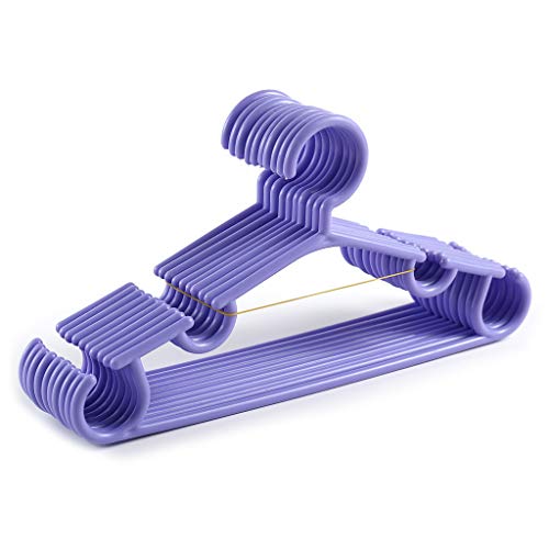 CHENZILIN 10 Pcs/Set Baby Clothes Hanger Size Baby Coats Hangers Space Saving Closet Hanger Nursery Room Decorations