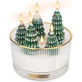 Fensong Christmas Tree Candles - Premium Festive Candles for Christmas Decor, Perfect for Home Decorations, Holiday Gatherings, Family Reunions, Festival Parties and Seasonal Celebrations