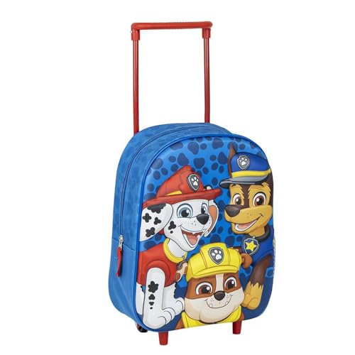 Sac à dos Pat' Patrouille Cerdá original bleu à fermeture zippée fluide