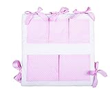 Vizaro - Mural Organizador Acolchado Cuna - 100% Algodón - 