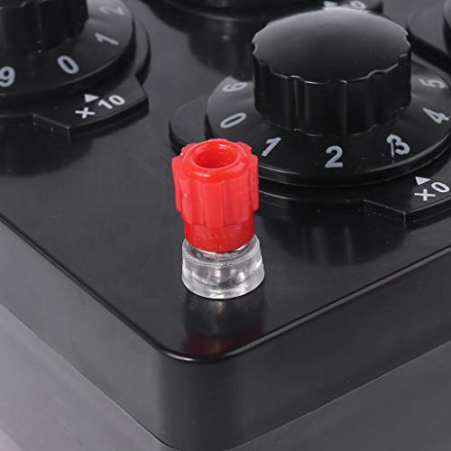 helyzq 0-99999 ohm variable resistance box decade resistor experimental equipment for physical school teaching