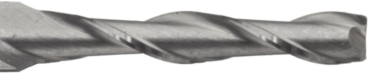 Melin Tool AMG-L Carbide Micro Square Nose End Mill, Uncoated (Bright) Finish, 30 Deg Helix, 2 Flutes, 1.5000
