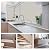 Flexible Quarter Round Molding Double Sided Self Adhesive Peel and Stick Bendable Molding Trim for Floor, Bathrooms, Cabinet Edge, Countertops, Kitchens (118inch)