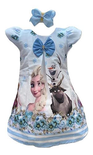 Vestido Temático Frozen