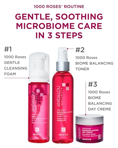 Andalou Naturals 1000 Roses Gentle Cleansing Foam (5.5 fl oz) β image 3