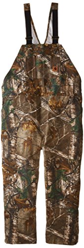 Carhartt Men s Quilt Lined Camo Bib Overalls,Realtree Xtra,XX-Large Short