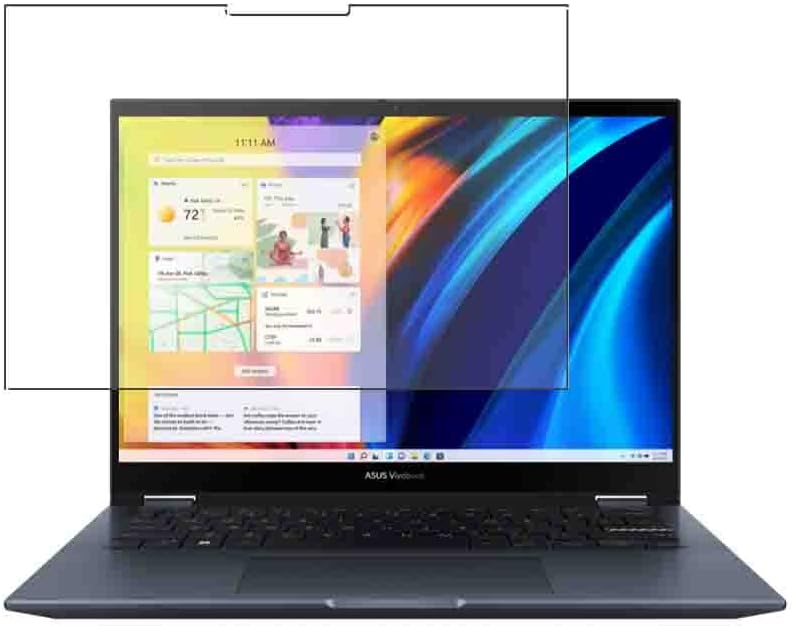 Puccy 3 Pack Screen Protector, compatible with ASUS Vivobook S 14 Flip TN3402 TN3402YA 14" Laptop TPU Film Guard （ Not Tempered Glass Protectors）