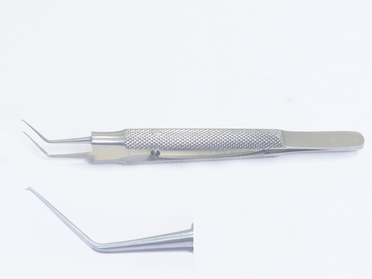 UTRATA capsulorhexis forceps very delicate cystotome shaped tip angled 12 mm (B0BZJK3DLZ) Amazon Price History, Amazon Price Tracker