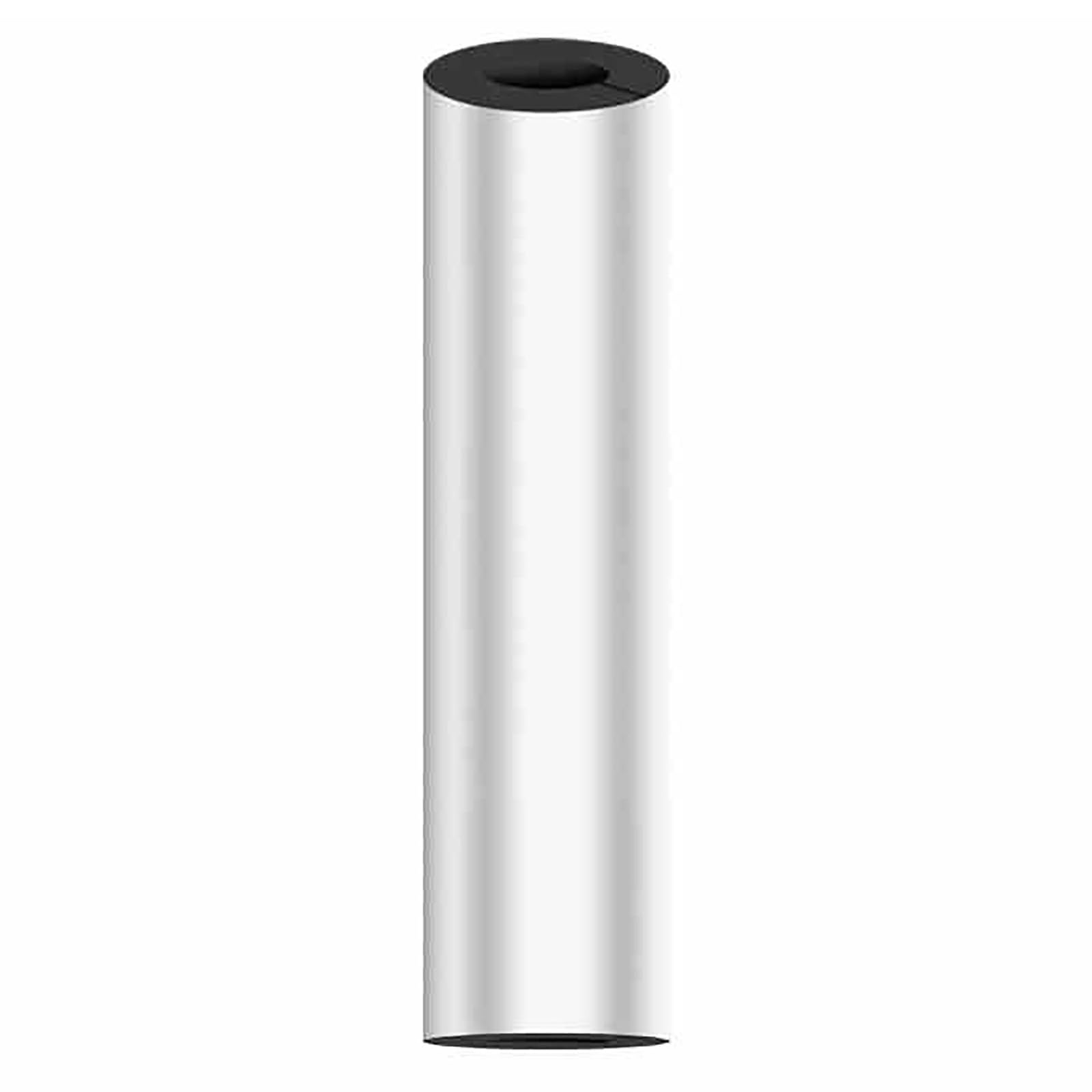 Tubo De Espuma Aislante For Tuberías, Tubo Aislante De Caucho, Envoltura De Conducto Precortada Con Papel De Aluminio, For Exteriores, Agua Fría Y Caliente, Preservación Del Calor(114mmx50mmx100cm)