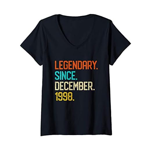 Mujer Diciembre 1998 Regalo 22 Años Cumpleaños Hombre Mujer Camiseta Cuello V