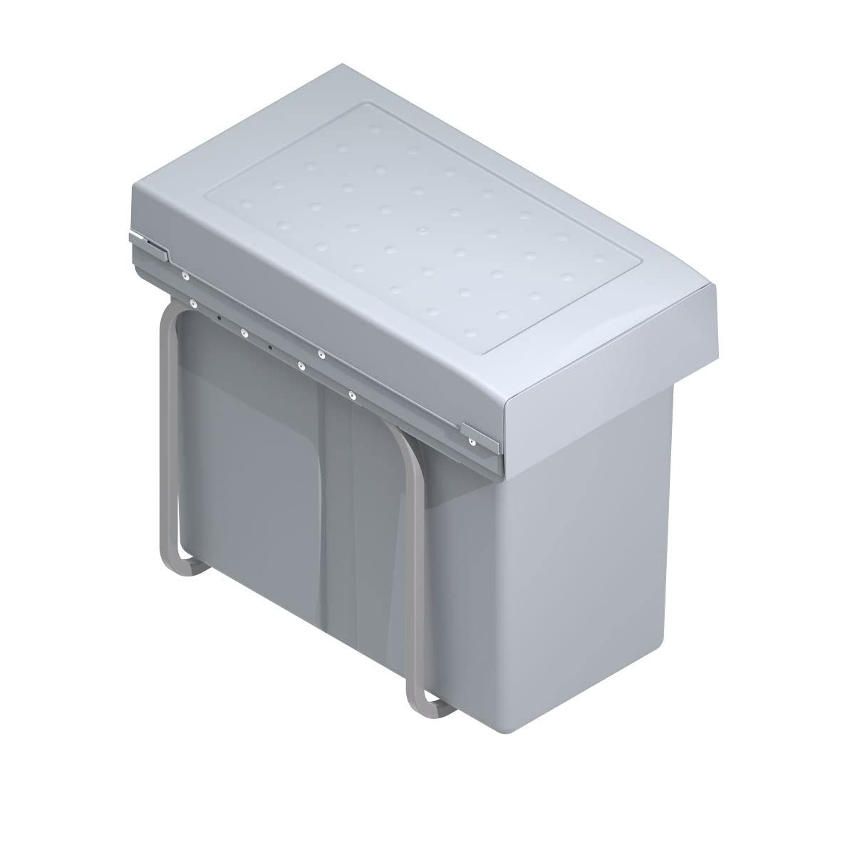 Menage Confort Cubo de basura extraíble para armario de cocina de ancho 25mm con 1 cubo de 30 litros
