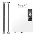 Goyappin Tankless Water Heater Electric 240V 27kW, instant hot water heater for Shower?On Demand Hot Water Heater Electric whole house, Max 6.6GPM, ETL Certificated Self-Modulation