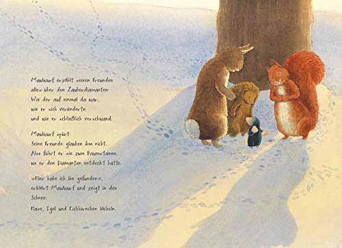 Was glitzert da im Schnee