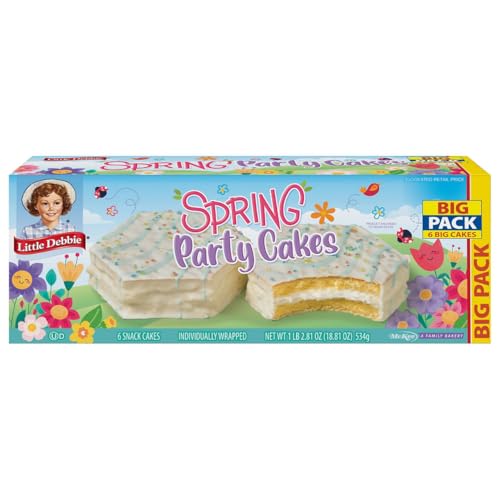 Little Debbie, Spring Party Cakes, 18.81 Ounce