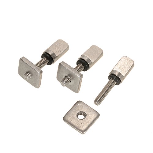 Parafusos, Andoer 3 Parafuso de barbatana deslizante de longboard prancha de surfe e kit de substitu