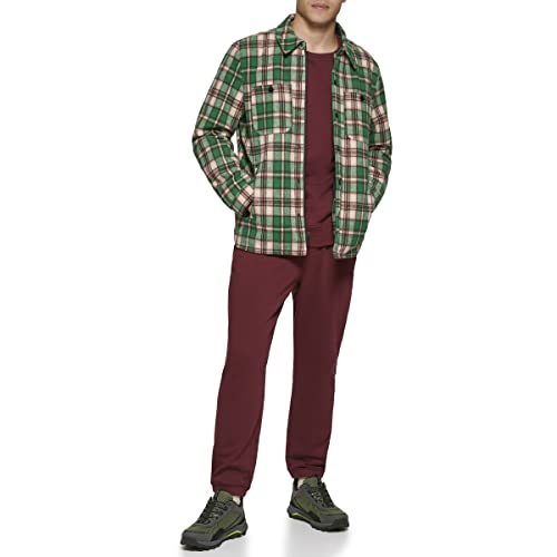 Image of BASS OUTDOOR mens Wool Blend Sherpa Lined Shacket